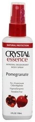 Натуральний дезодорант спрей Crystal екстракт Граната Унісекс 118 мл., цена | Фото