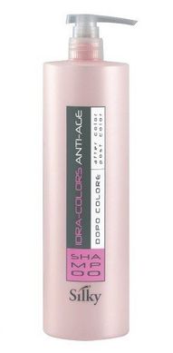 Шампунь для окрашенных волос Silky Shampoo Idra-colors 1000 мл, цена | Фото