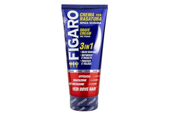 Прозорий гель-крем для гоління без піни Figaro 175 мл., цена | Фото