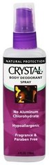Натуральный дезодорант спрей Crystal Унисекс без запаха 118 мл., цена | Фото