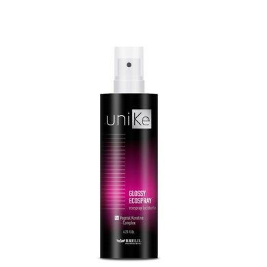 Экоспрей без газа для придания волосам блеска Brelil UniKe 150 мл., цена | Фото