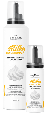 Ультра-поживний мус для волосся Milky Sensation Brelil , цена | Фото