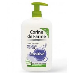 Гель для душа Цветок хлопка Нежный чувствительная кожа Corine de Farme 750 мл, цена | Фото