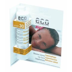 Эко Бальзам для губ SPF 30 с экстрактом граната и облепихи 4г, цена | Фото