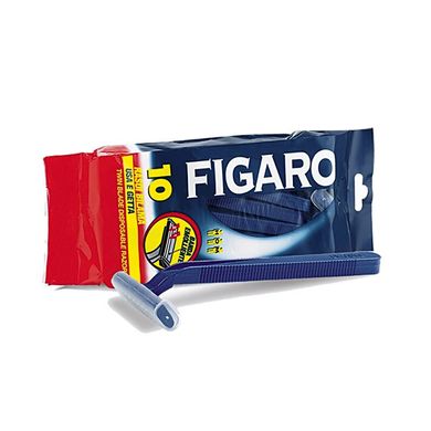 Одноразові станки для гоління Figaro 10 шт., цена | Фото