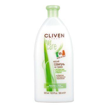 Шампунь травяной Cliven 500 ml., цена | Фото