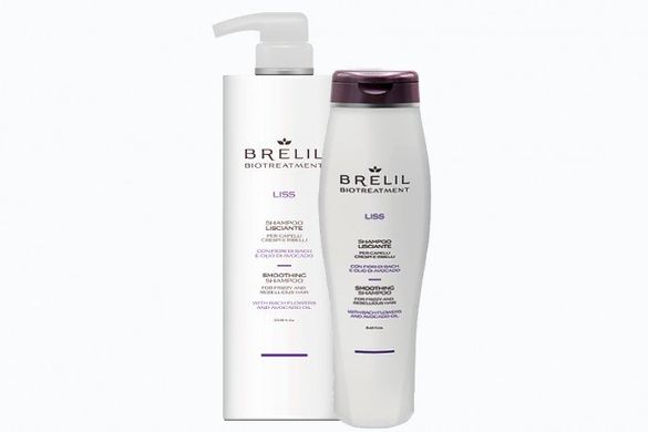 Шампунь для волос разглаживающий Brelil Biotreatment Liss, цена | Фото