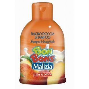 Шампунь - гель для душу Молоко / Солодкий персик Bon Bons 500 мл., цена | Фото
