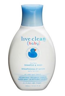 Дитячий шампунь для волосся і тіла Без сліз Live Clean baby 300 мл., цена | Фото