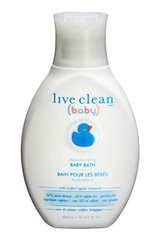 Увлажняющая детская пена для купания Live Clean baby 300 мл., цена | Фото