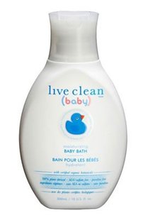 Зволожуюча дитяча піна для купання Live Clean baby 300 мл., цена | Фото