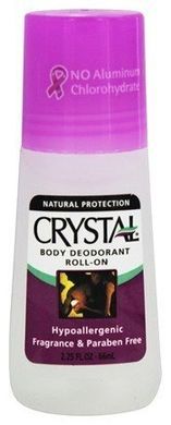 Шариковый натуральный дезодорант Crystal Унисекс без запаха 66 мл., цена | Фото