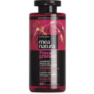 Шампунь для фарбованого волосся Mea Natura Pomegranate, цена | Фото