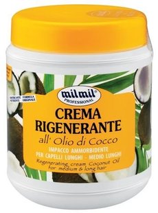 MilMil Маска для волосся пом'якшувальна кокосовий горіх 1000 мл, цена | Фото