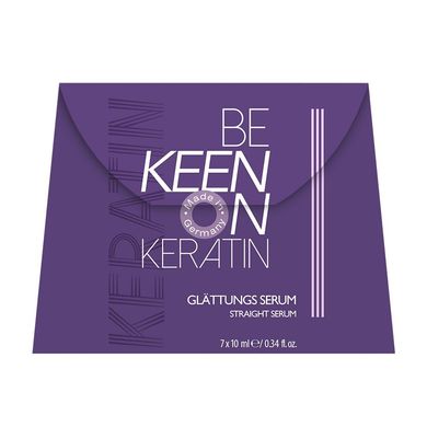 Сироватка для випрямлення волосся Keen Keratin 7 * 10 мл., цена | Фото