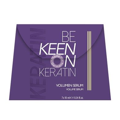 Сироватка для додання об'єму волоссю Keen Keratin 7 * 10 мл., цена | Фото