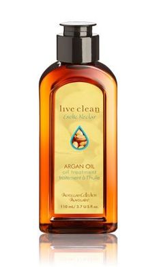 Масло для догляду за волоссям Екзотичний нектар Argan Oil Live Clean 110 мл., цена | Фото