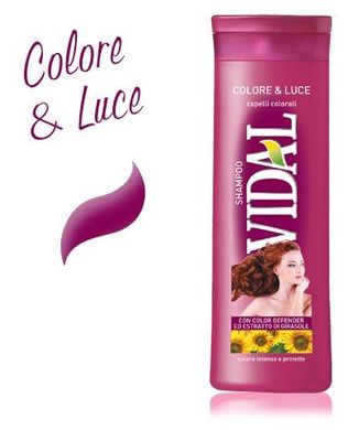 Vidal Шампунь для фарбованого волосся КОЛІР і ЗАХИСТ 250 мл., цена | Фото