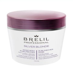 Маска для для світлого волосся Brelil Silver Blonde Sublimeches, цена | Фото
