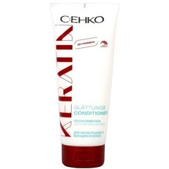 Ополаскиватель "Выпрямляющий уход" с кератином для непослушных волос C:EHKO Keratin 200 мл, цена | Фото