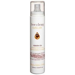 Спрей для волосся для захисту волосся Keratin Oil Live Clean 150мл, цена | Фото