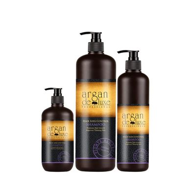 Шампунь против выпадения волос с маслом арганы Argan De Luxe, цена | Фото