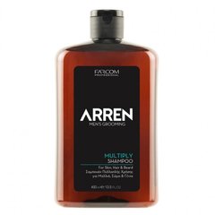 Универсальный мужской шампунь для волос, бороды и тела Arren Grooming Multiply Shampoo 400 мл, цена | Фото