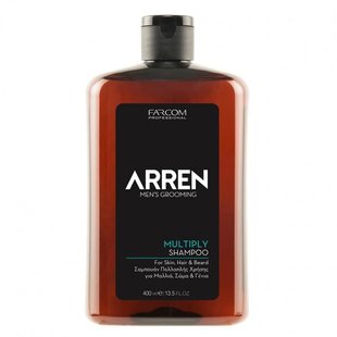 Універсальний чоловічий шампунь для волосся, бороди і тіла Arren Grooming Multiply Shampoo 400 мл, цена | Фото